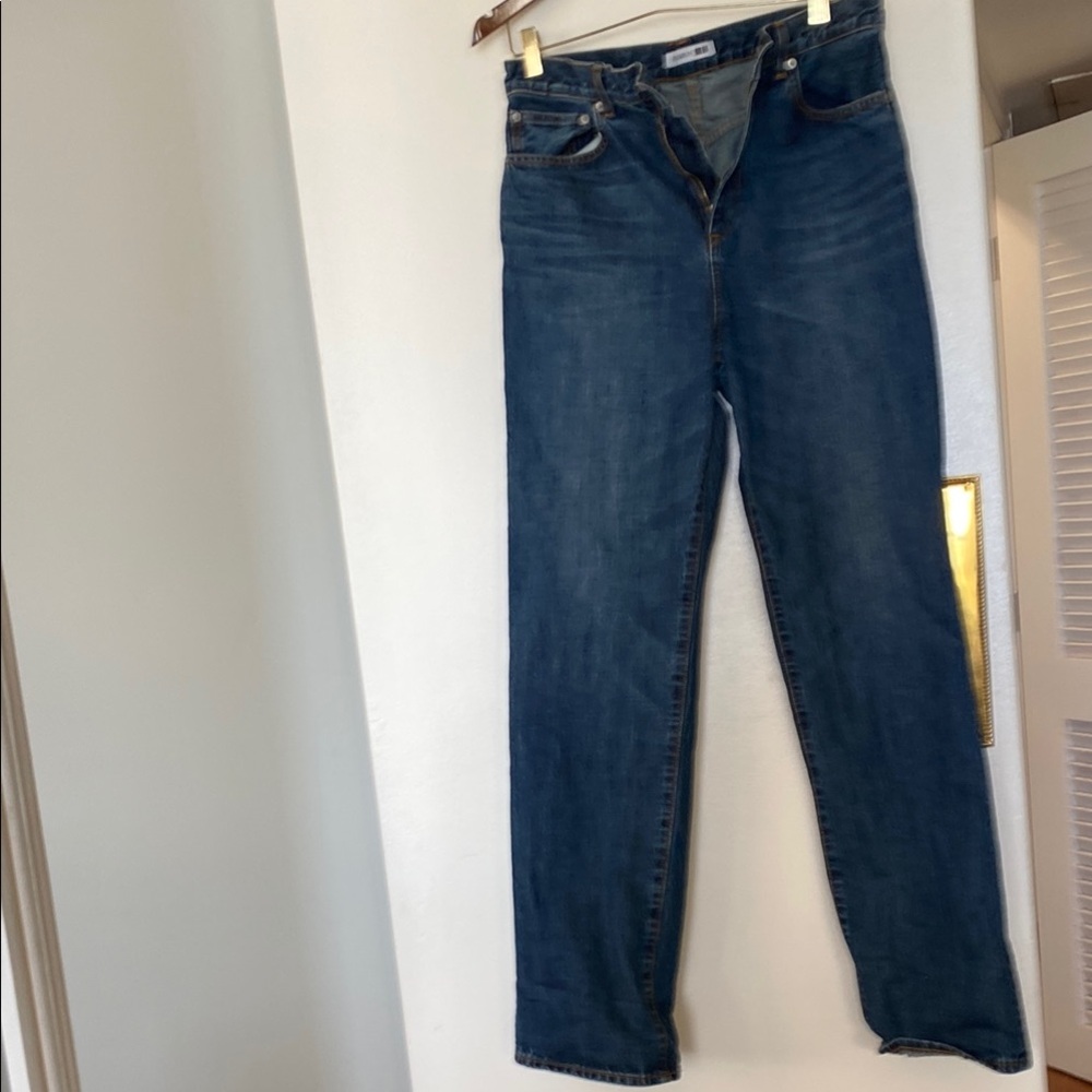 Uniqlo High Rise Blue Women Jeans